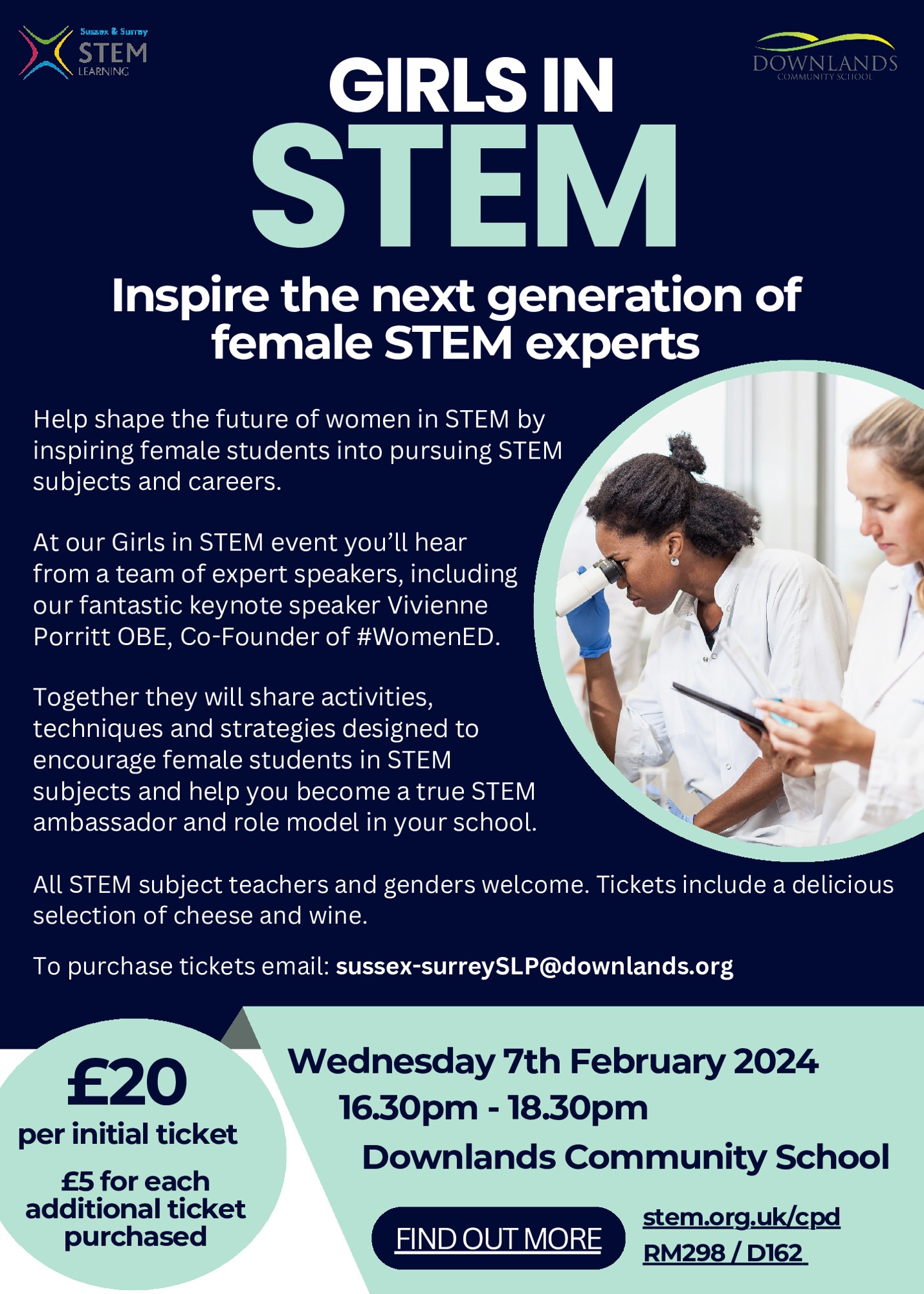 Girls in STEM   Inspiring the next generation of female STEM Experts