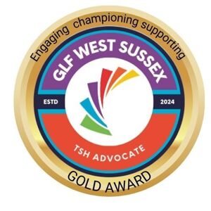 TSH Advocate Badge Gold